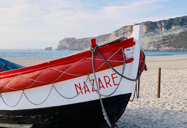 Ocean Getaway - Private Parking And Sea View Appartement Nazaré Buitenkant foto
