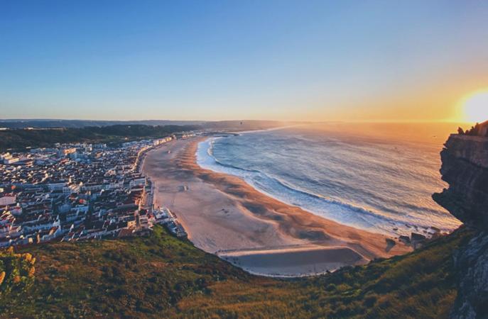 Ocean Getaway - Private Parking And Sea View Appartement Nazaré Buitenkant foto